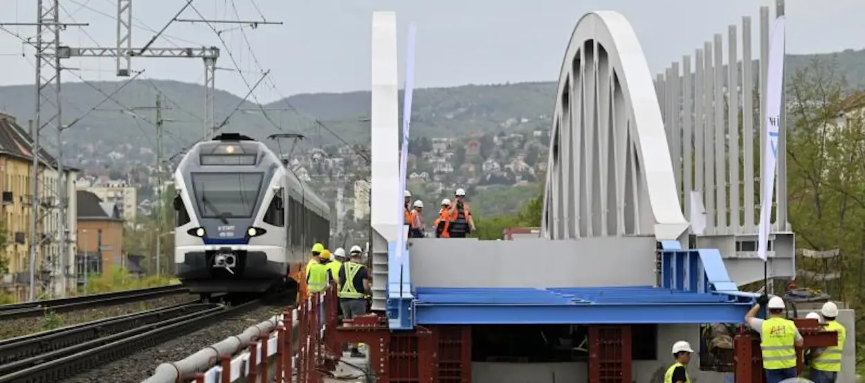 ÉKM: jó tempóban halad a Déli Körvasút 2. ütemének építése